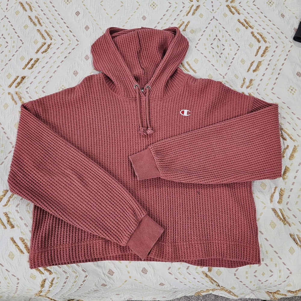 Champion Waffle Knit Hoodie